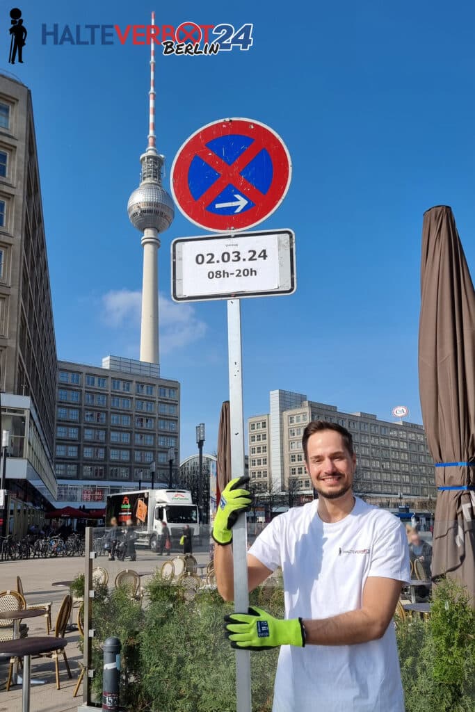 Halteverbotszone Berlin bestellen